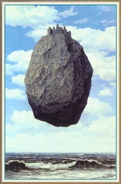 René Magritte Werke - das Schloss der Pyrenäen 1959 René Magritte